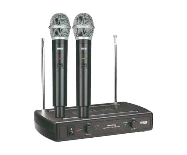 Ahuja AWM-495V2 Dual Handheld Wireless Microphone