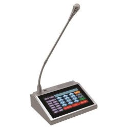 ITC T-7702A 7-inch Touch Screen Desktop Intercom Paging Microphone