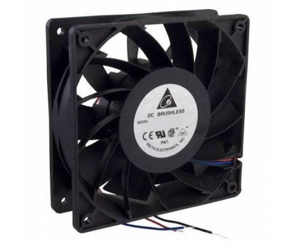 Delta Electronics FFB1224EHE 24V DC 190 CFM 120mm Axial High-CFM Server Cooling Fan