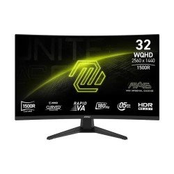 MSI MAG 321CQF E18 32" WQHD 180Hz Rapid VA Curve Gaming Monitor