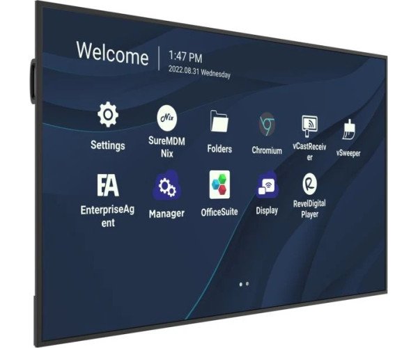 ViewSonic CDE8630 86-Inch 4K UHD Commercial Digital Signage Display