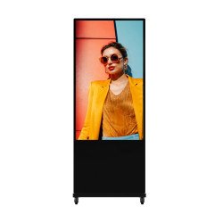 Hikvision DS-D6055UN-D/S 55-Inch 4K UHD Android Floor-Standing Digital Signage Display
