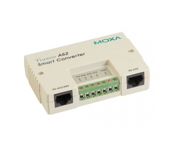 MOXA A52-DB9F W/ Adapter RS-232 To RS-422/485 Converter