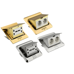 pop up universal power outlet desktop socket hidden floor electrical socket pop up socket
