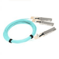 6Com 400G QSFP-DD To 2×200G QSFP56 OM3 Active Optical Cable (AOC), 1M-20M