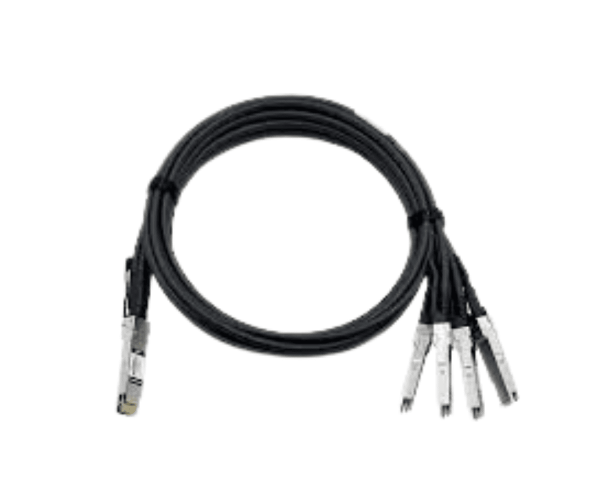 6Com 400G QSFP-DD To 4×100G QSFP56 30AWG Passive Direct Attach Copper Cable (DAC), 1M-3M
