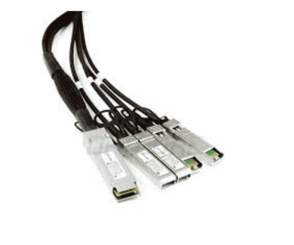 Fortinet SP-CABLE-FS-QSFP-4XSFP Compatible 40G QSFP+ to 4x 10G SFP+ Breakout DAC Cable