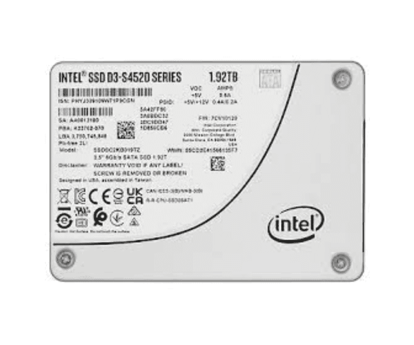 Intel 1.92TB S4520 SATA SSD (SSDSC2KB019TZ01)