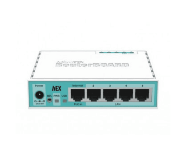 Mikrotik Hex RB750GR3 Plastic Body Gigabit Ethernet Router
