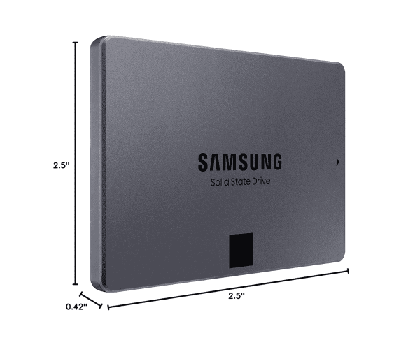 Samsung 2TB 860 QVO SATA III 2.5″ Internal SSD