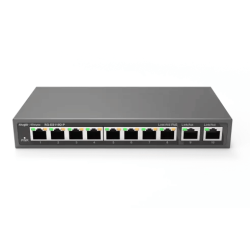 Ruijie RG-ES110D-P 10-Port Desktop Unmanaged PoE Network Switch