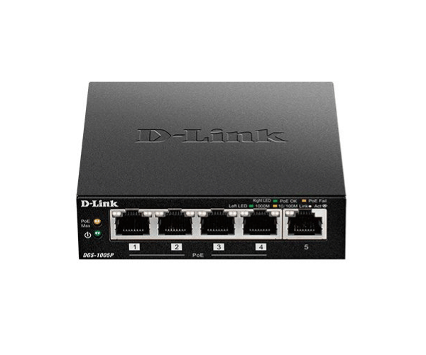 D-Link DGS-1005P Ethernet Switch