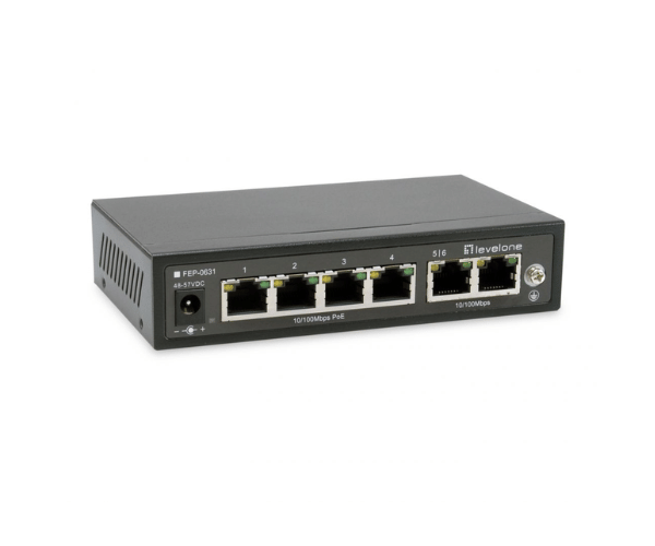 Levelone FEP-0631, 6-Port Fast Ethernet Switch