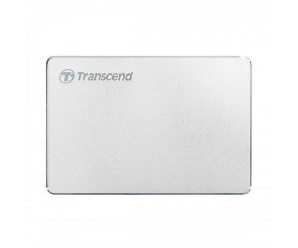 Transcend StoreJet 25C3S 1TB USB 3.1 Gen 1 Type-C Silver External HDD